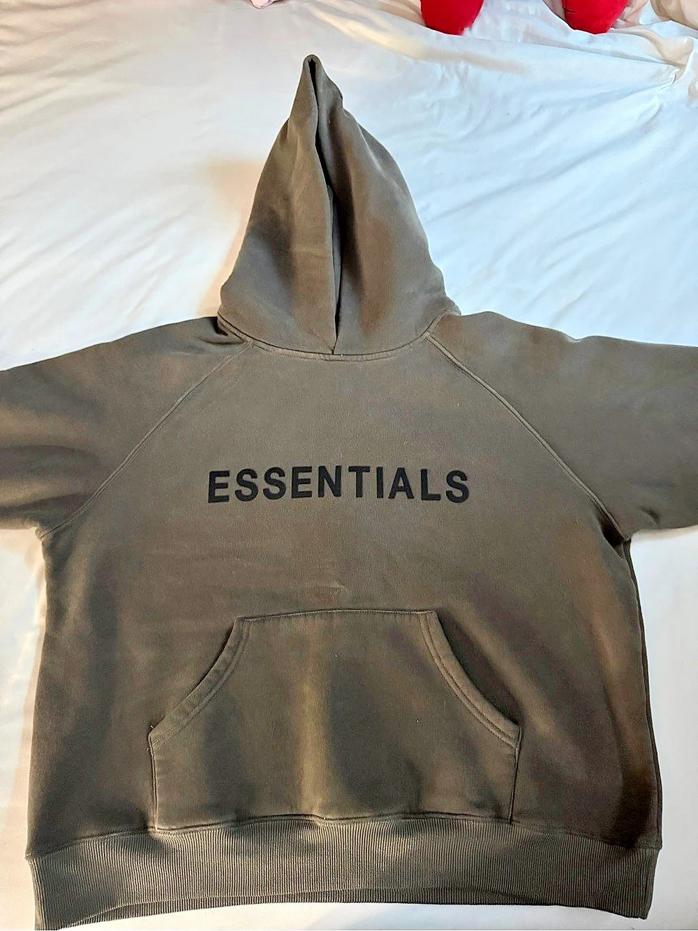 Fear of God ESSENTIALS hoodie Pullover Hoodie in Black Size Medium